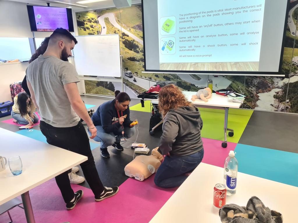 First Aid at Work training in Manchester
